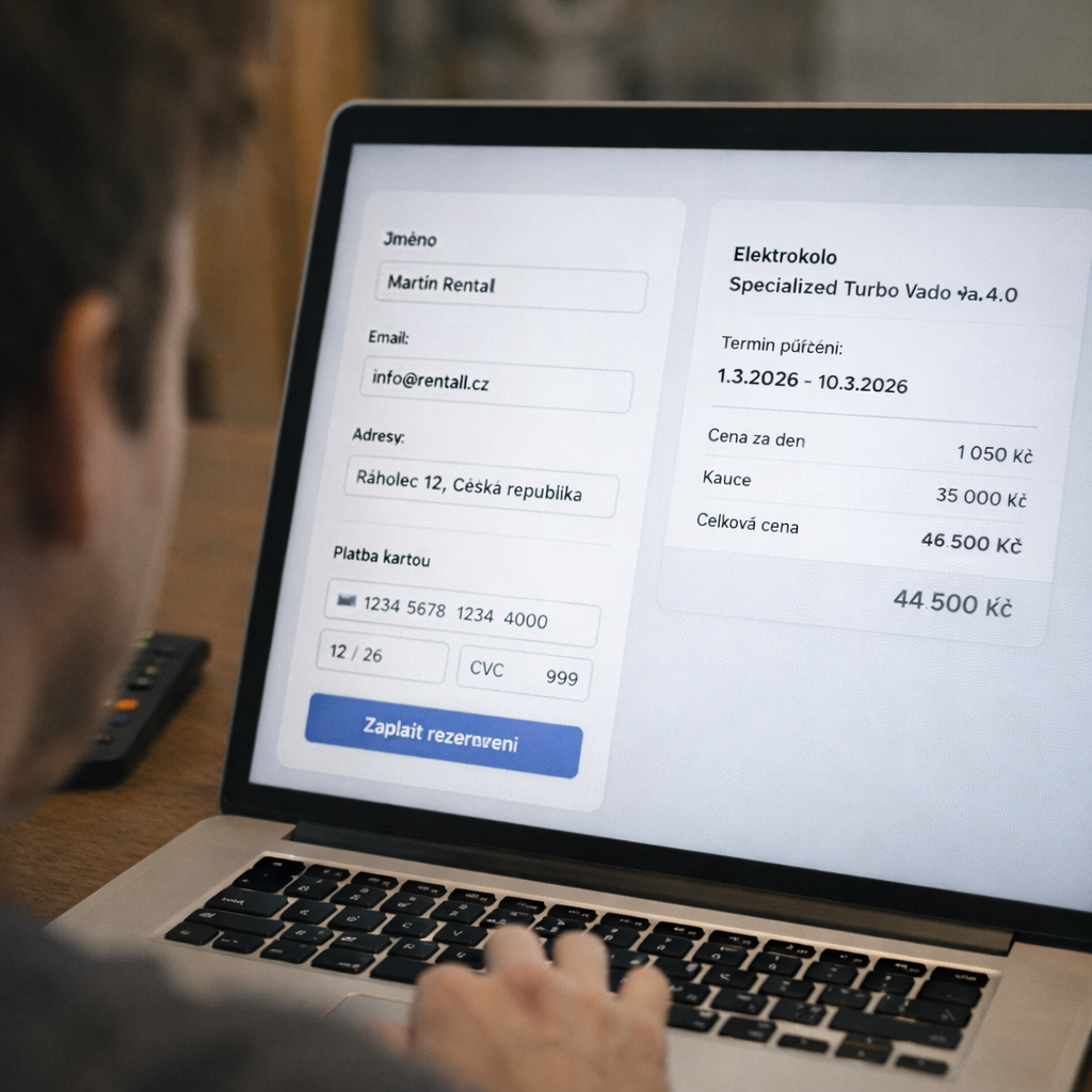 Online rezervace a platba v EpicWave